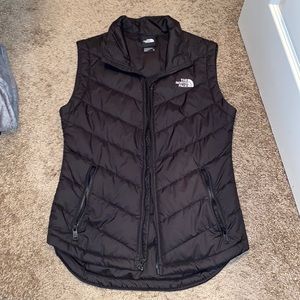 Black North Face Vest